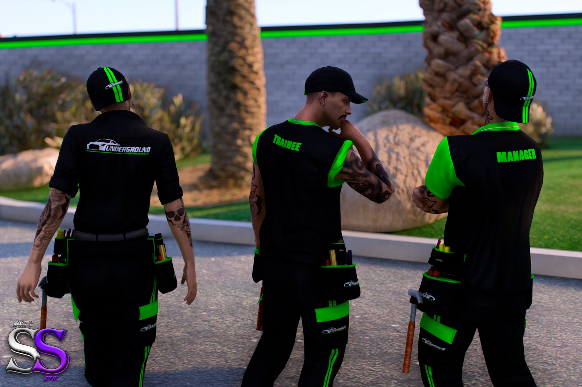 Underground Mechanic Clothing Pack
