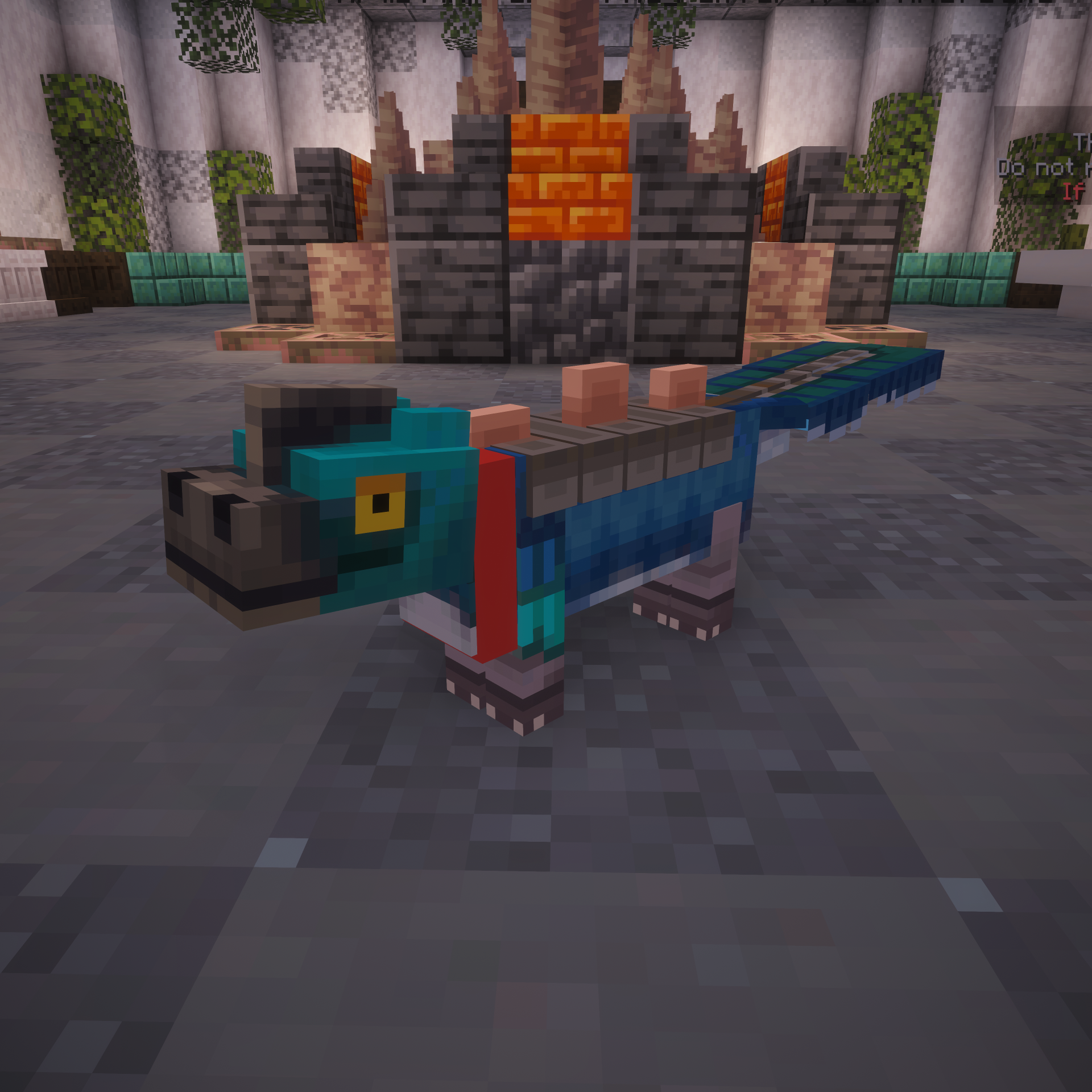 Dino Cat Skin — cosmetic Cat Skins item on the NovaVoid Cat Civilization Minecraft server