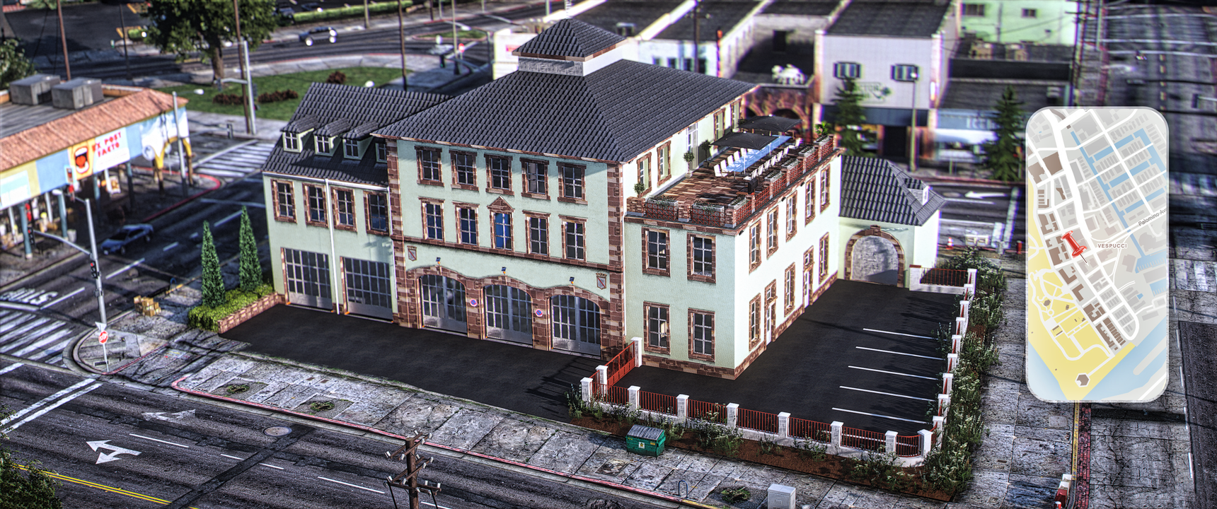 Centre de secours - À l'alsacienne