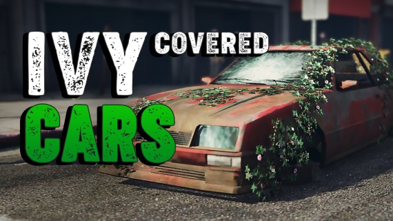  Grass covered cars