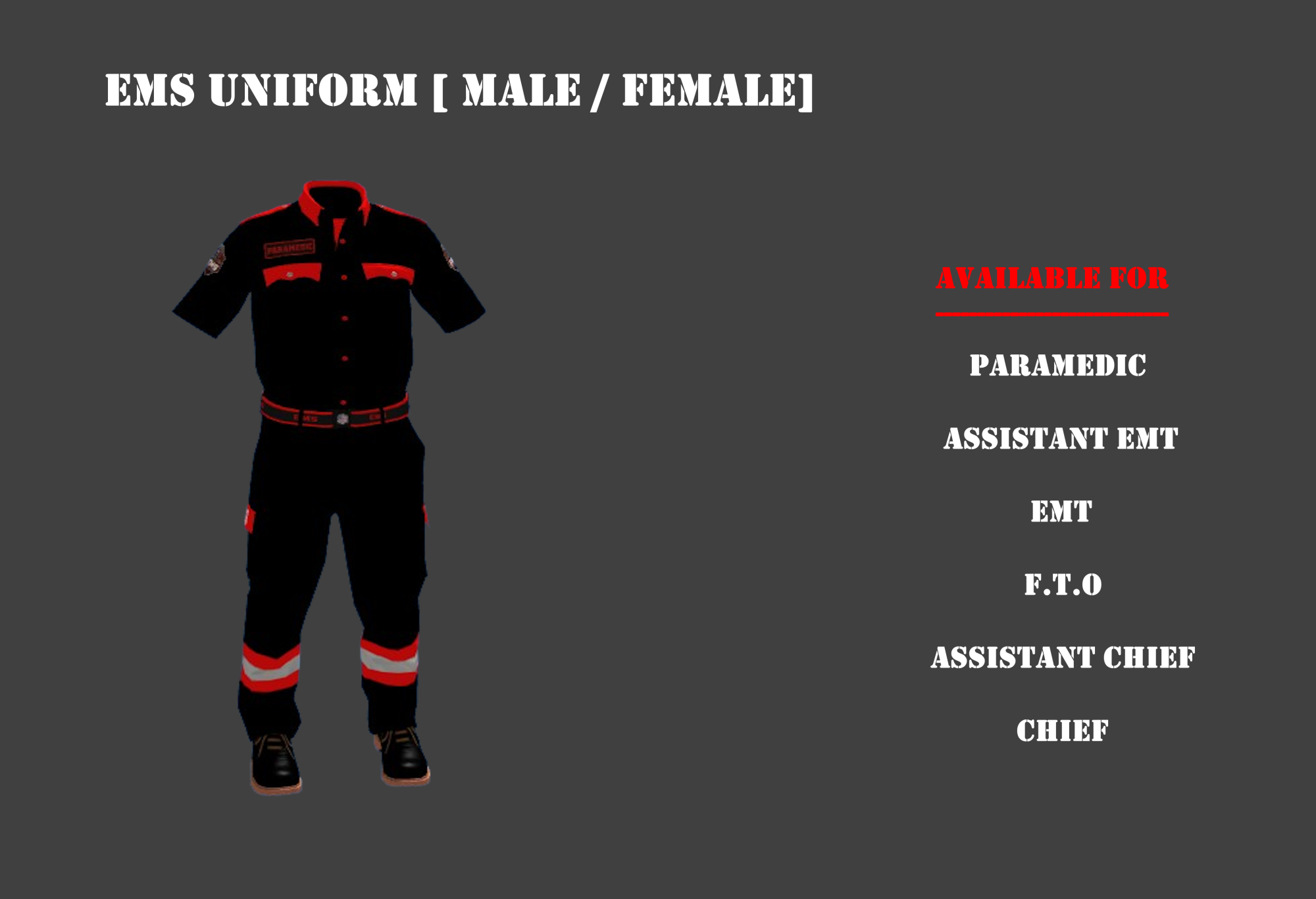 EMS CLOTHING V1
