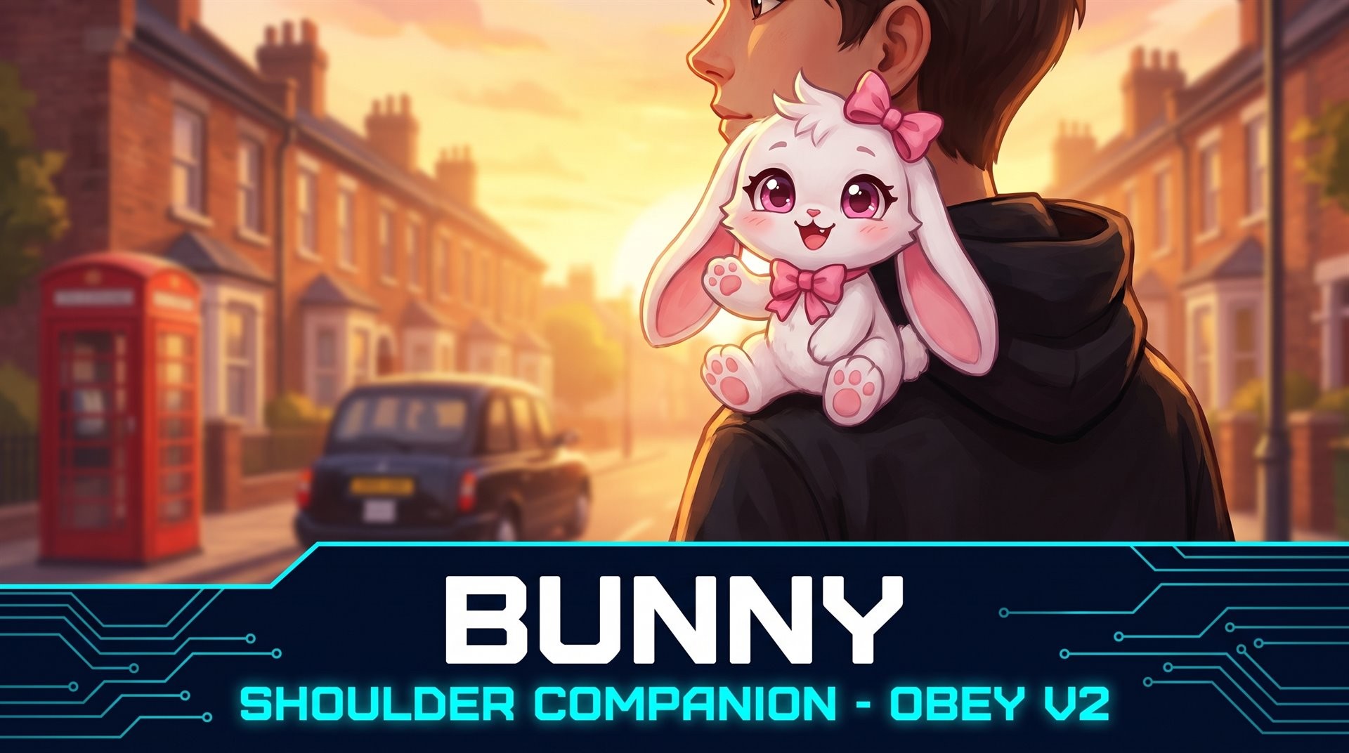 Shoulder Companion - Bunny