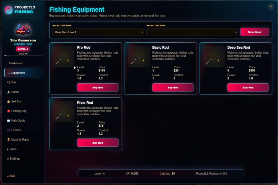 🎣 ProjectLS Fishing System | Premium RedM Fishing Experience