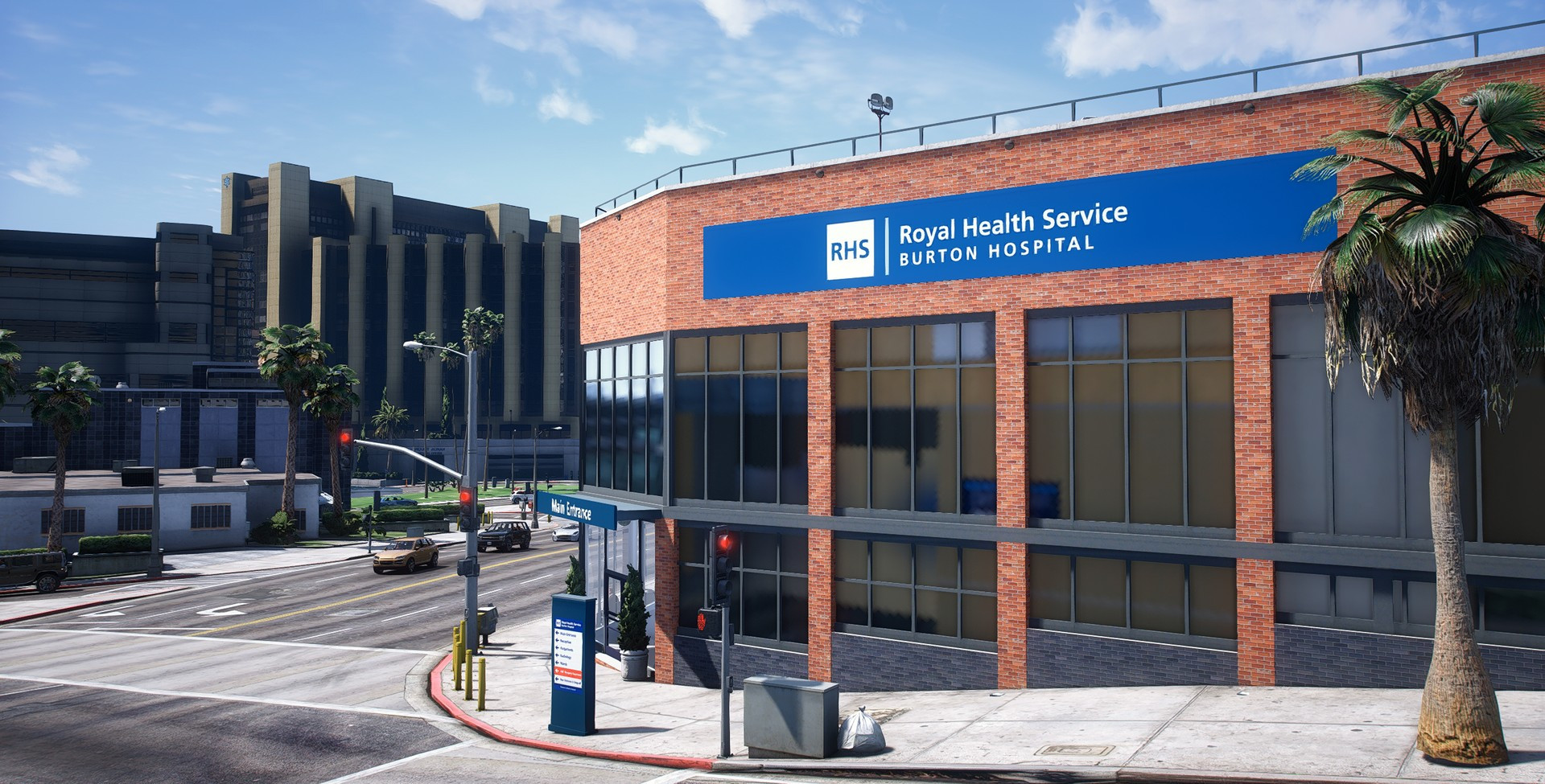 NO BS RHS Burton Hospital | UK Hospital MLO with Helipad — image 3
