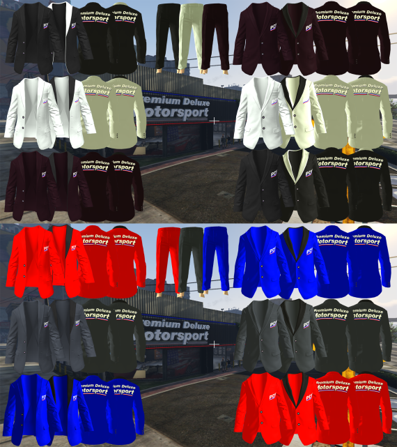 PDM Suits Bundle (Male and Female)