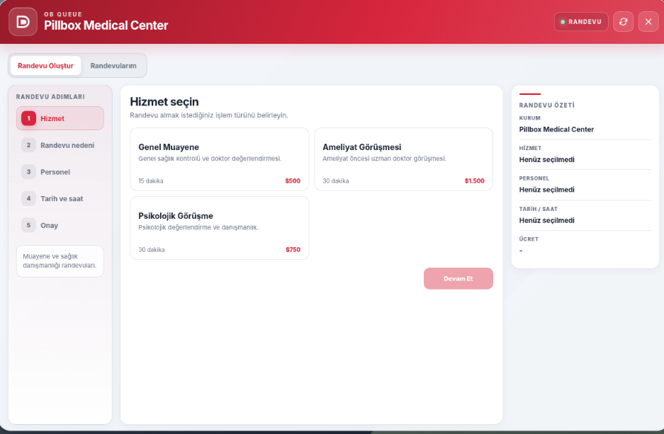 OB-Queue | Advanced Appointment & Queue Management System | Open Source