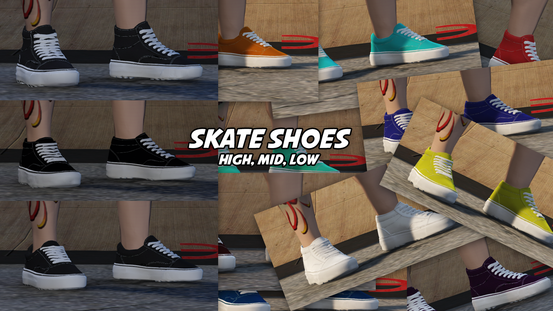 Skate Shoes Pack