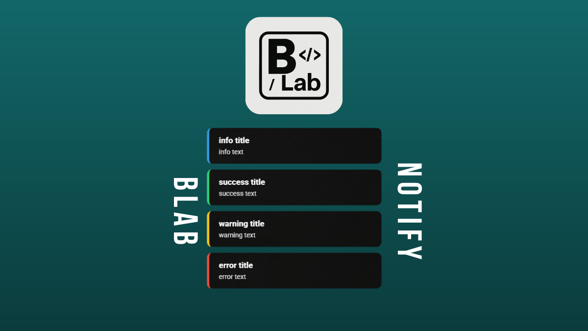 [FREE] BLab Notify