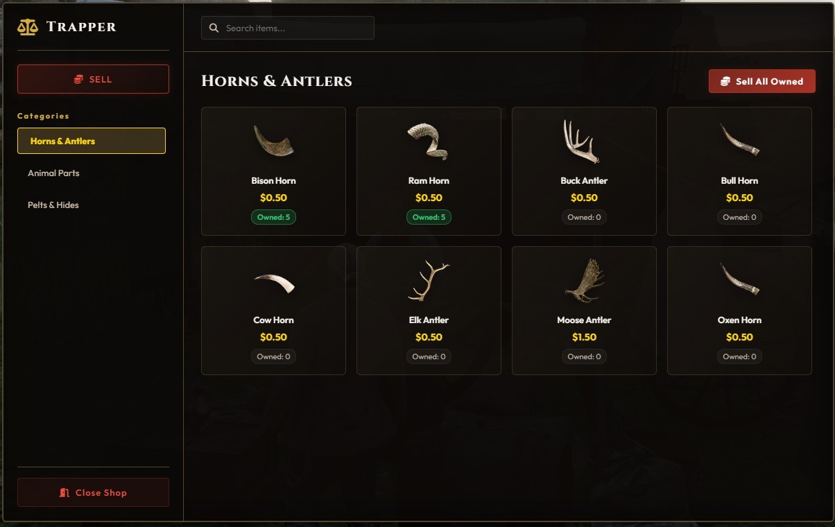 DynaDev  Trapper & Sell Trapper System