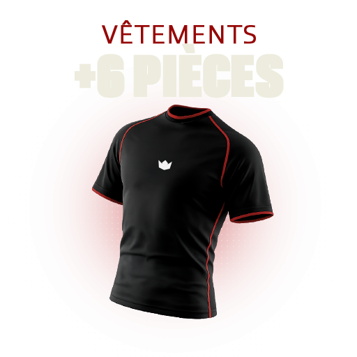 6 Vêtements Personnalisé