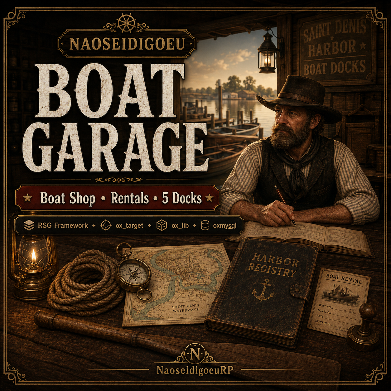 Boat Garage System