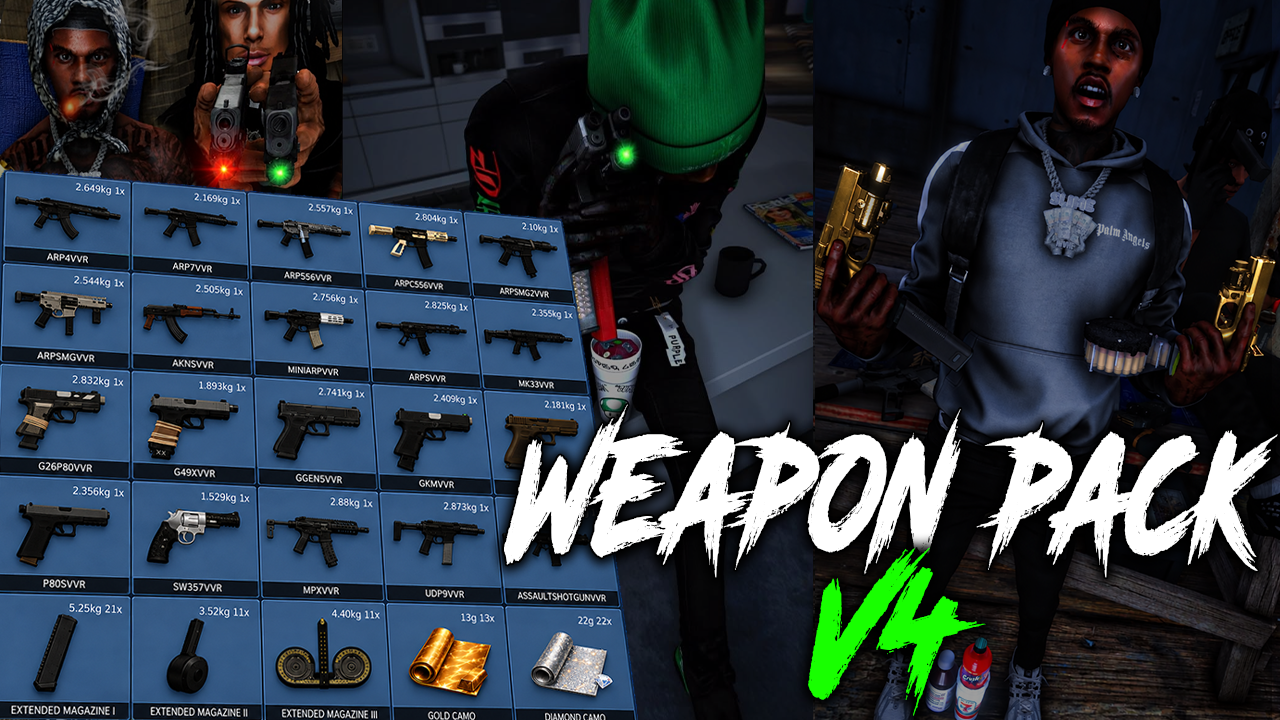 VVS GUNS V4- Weapon Pack