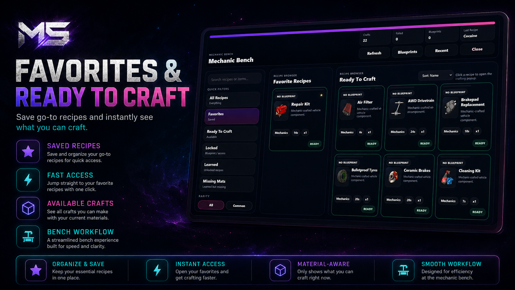 Magic Crafting