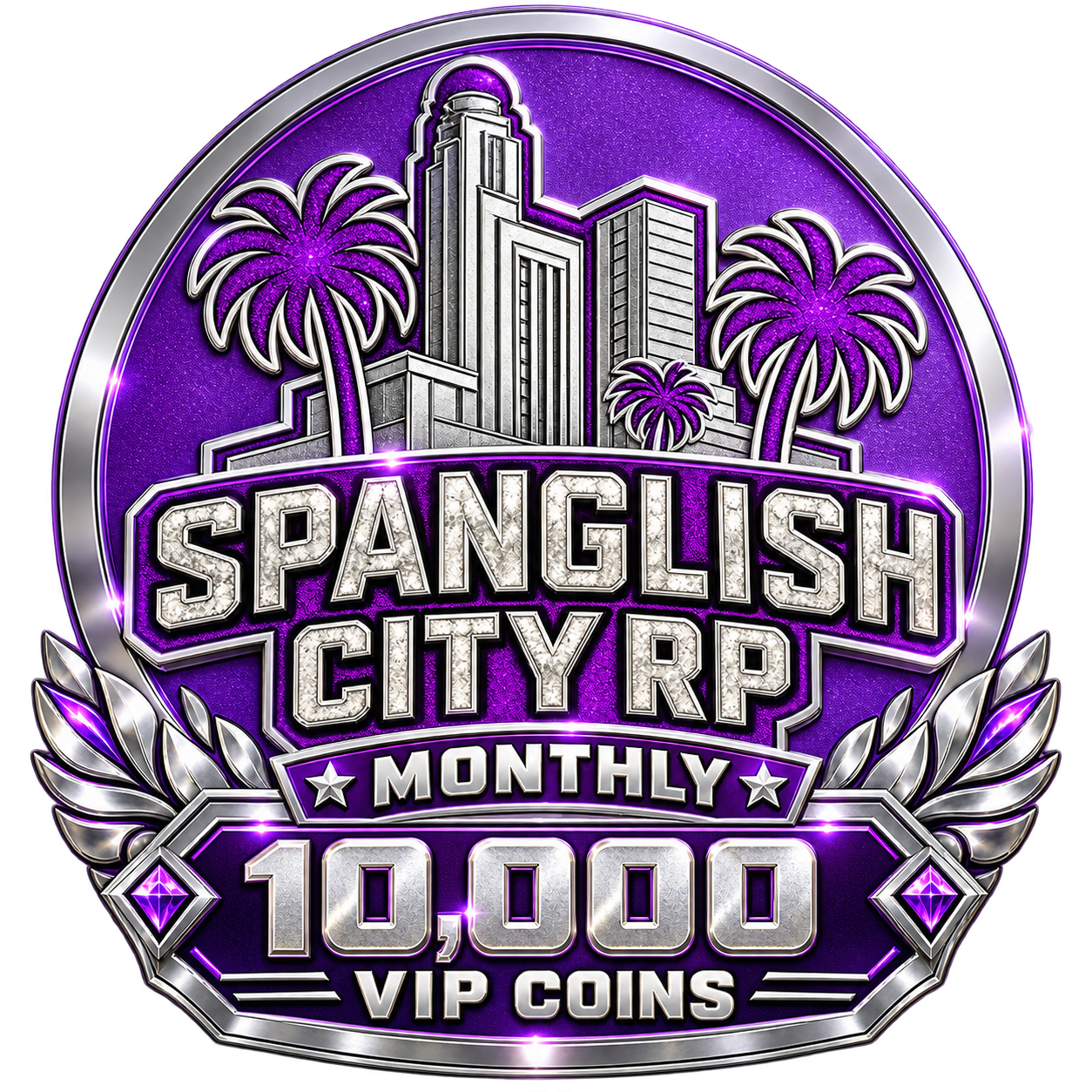 Monthly VIP Coins | Elite | 10,000 Coins
