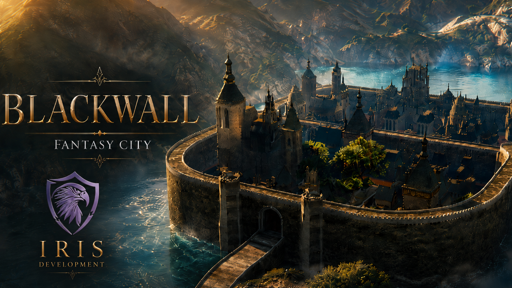 BLACKWALL | Fantasy City Map