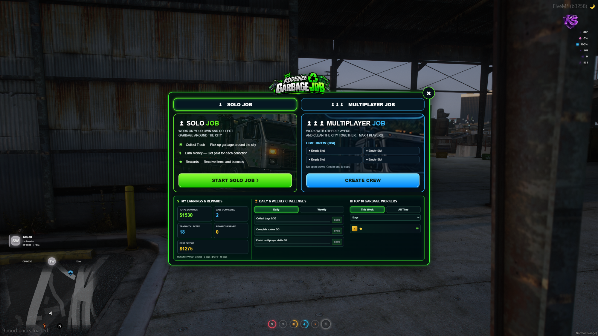 Advanced Multiplayer Garbage Collection [ESX/QB/QBOX]
