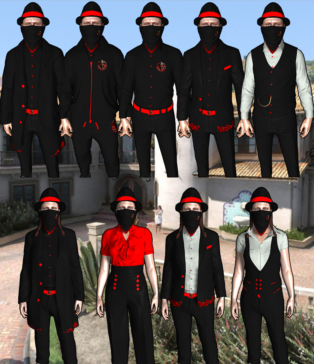 Shadow Syndicate Uniform 2 [M+F]
