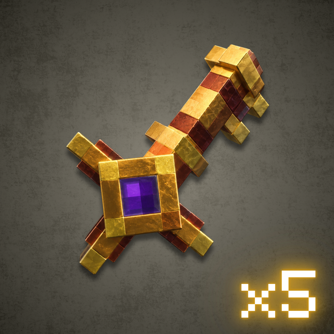 Tarnished Key x5