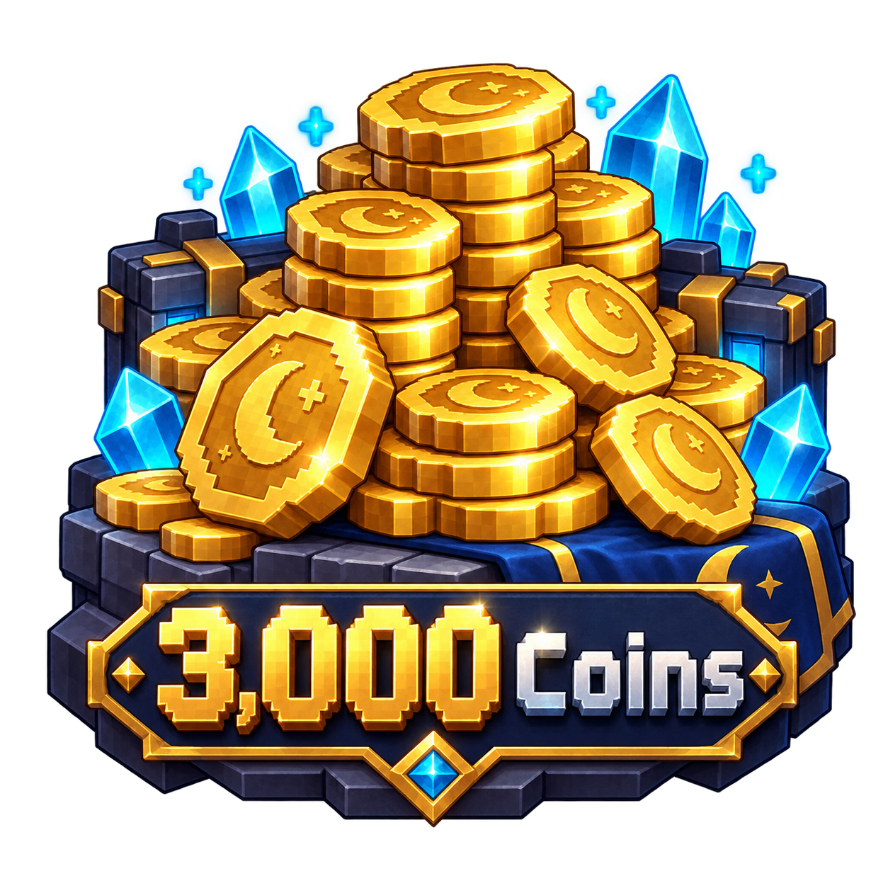 3,000 Coins