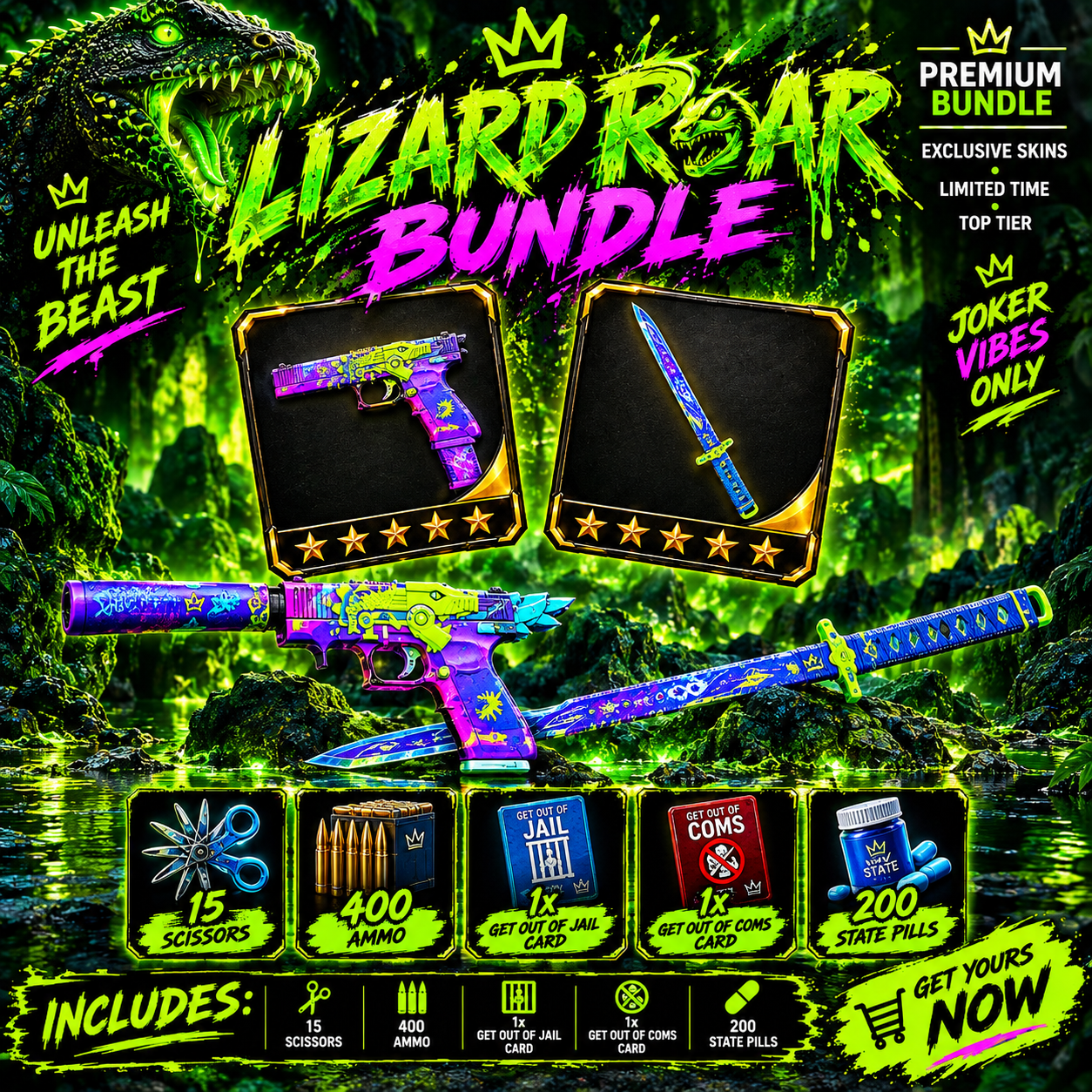 Lizard Roar Bundle