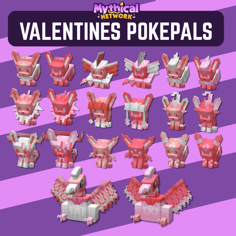 Random Valentine's Pokepal Plushie Bundle