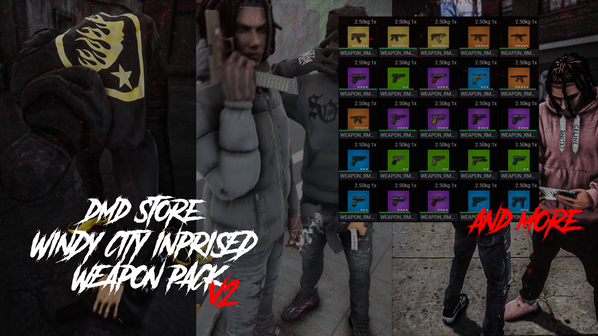 DMD STORE — WINDY CITY MEGA WEAPON PACK V2