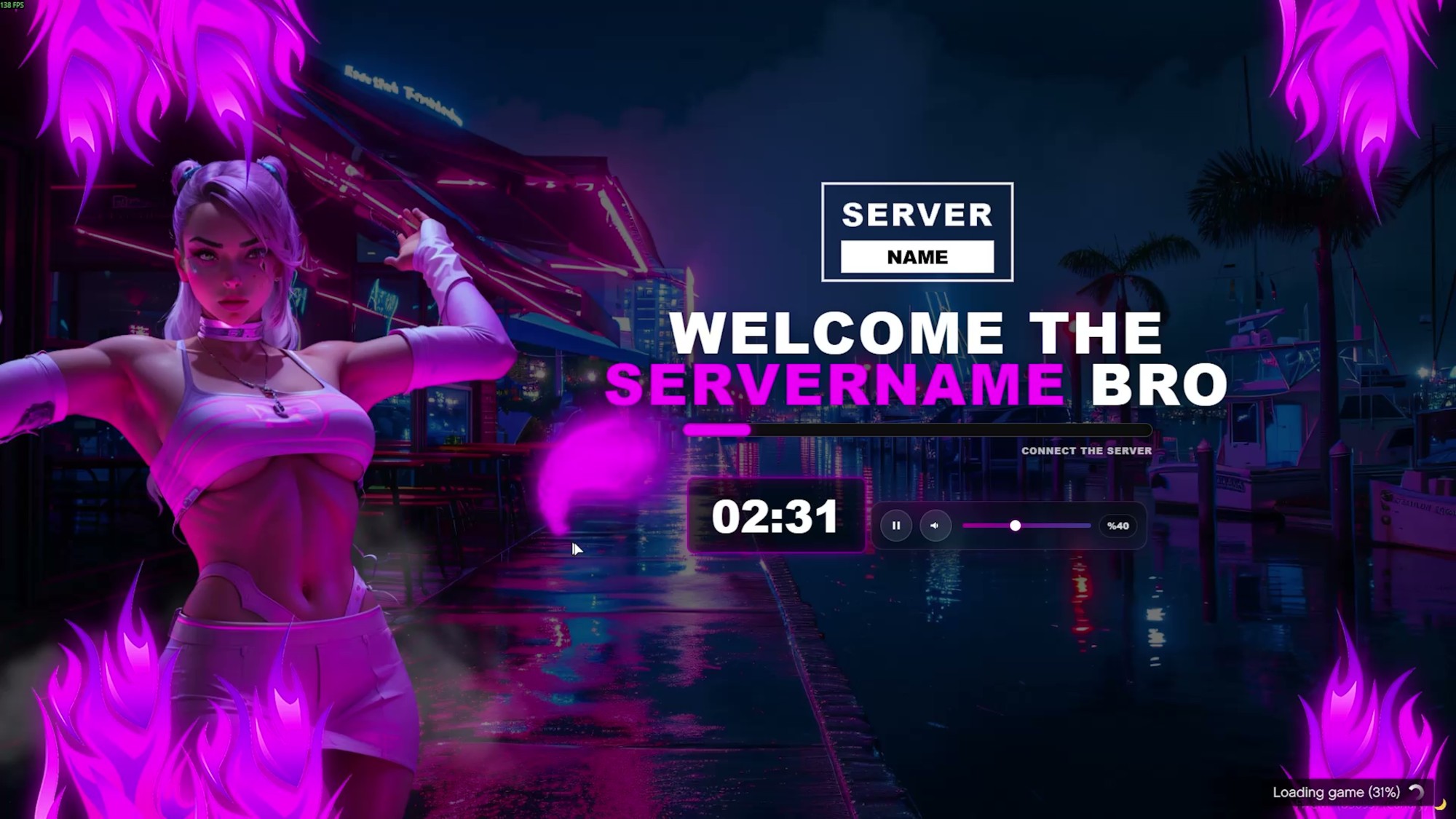 Loading Screen Pink Pack