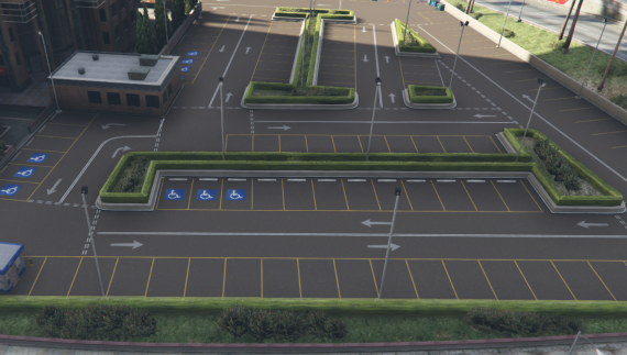 Parkplatz Redesign