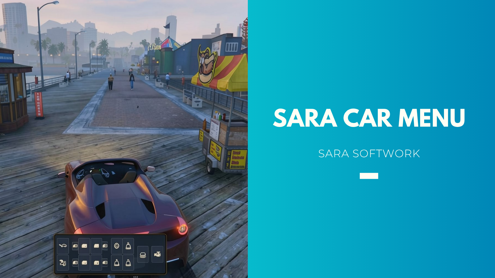 Sara Car Menu | Premium Vehicle Control |  - Escrow