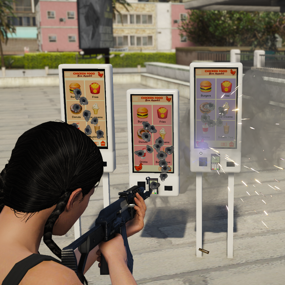 Selfordering screen