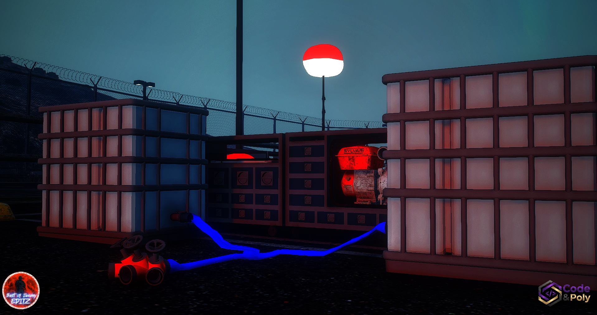 Code & Poly Dekonplatz DLC
