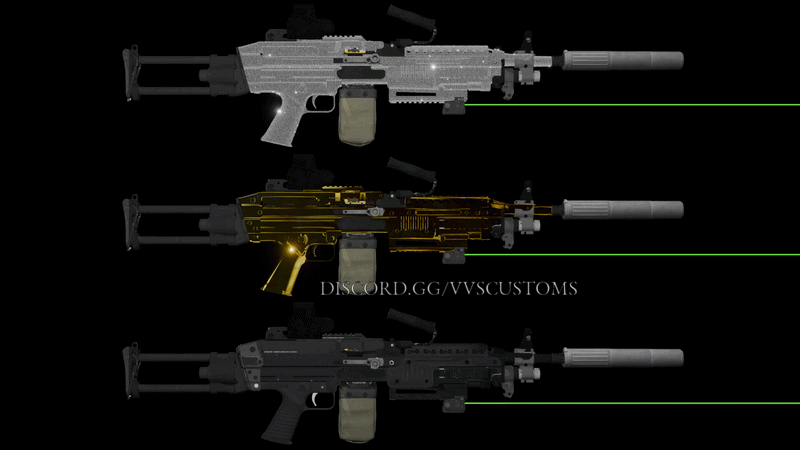 Realistic BRUEN + VVS + Gold + Full Attachments