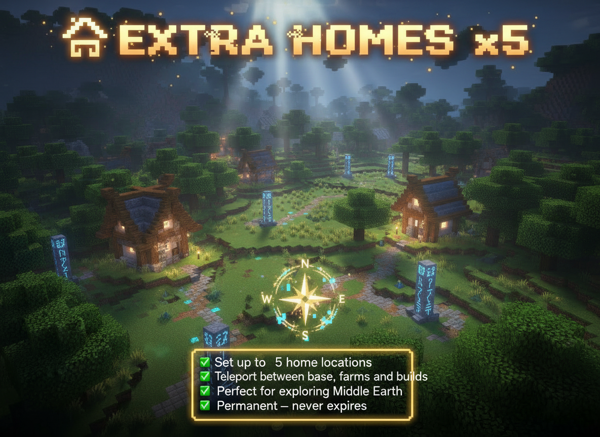 🏠 Extra Homes x5