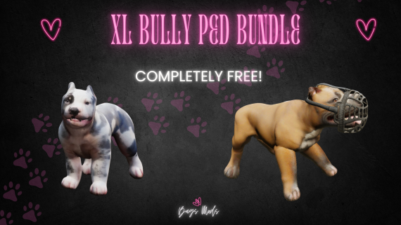 (ESCROWED) XL Bully Bundle (Puppy & Adult) FREE