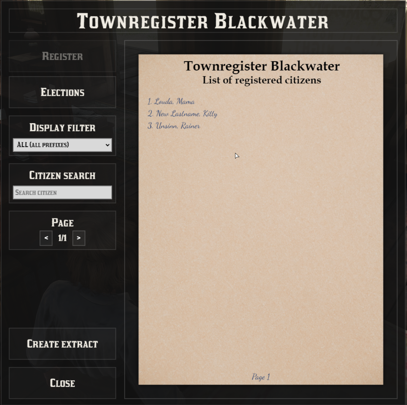 MF_Citizens - IDCards, Townregister, Elections, Passport Photos  - enhance your roleplay
