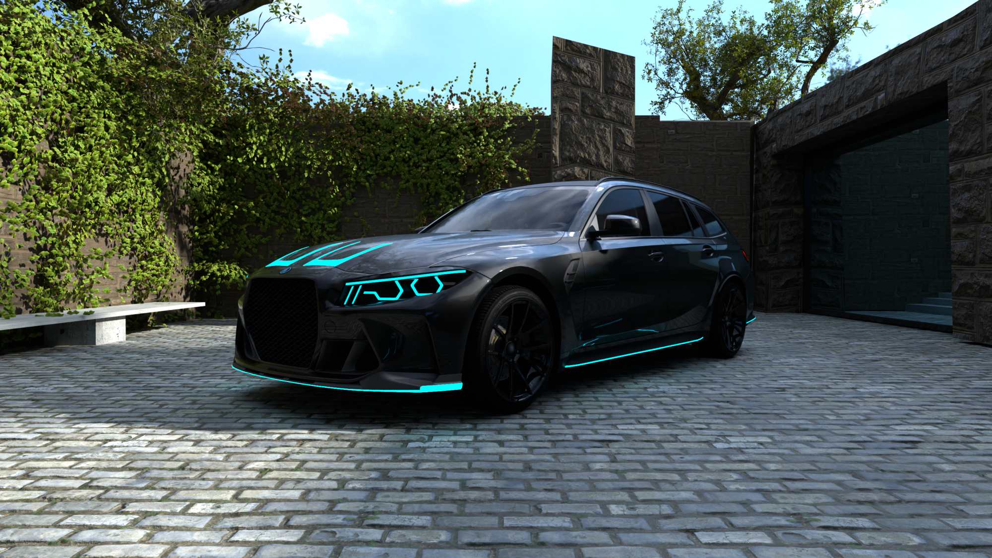 Übermacht Striker Touring Animated Lights view 5