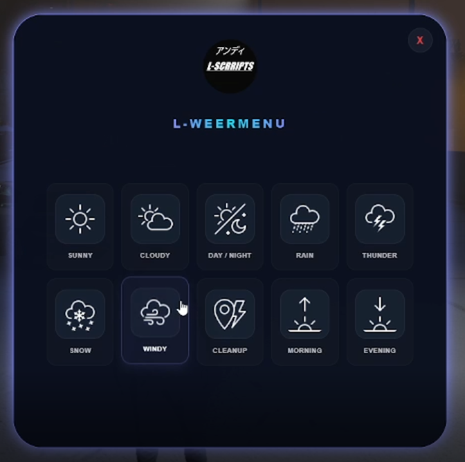 L-WeerMenu in QBCore