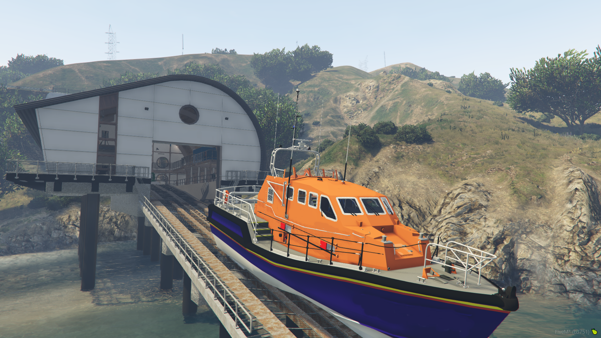 Palomino Lifeboat Station 2026 Launch/Recovery system (PACK)