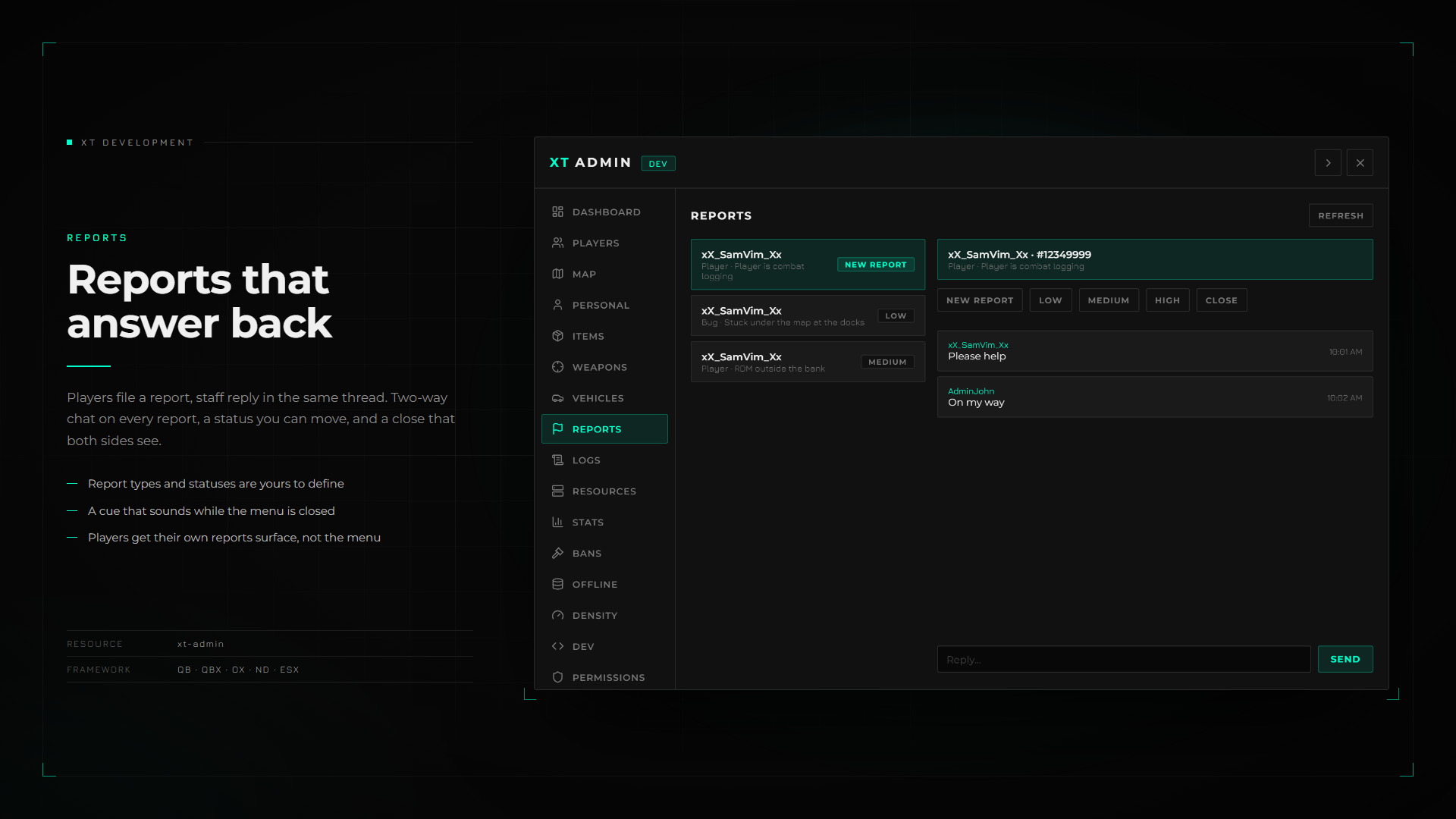 Admin Menu w/ Web Based Admin Panel image 4