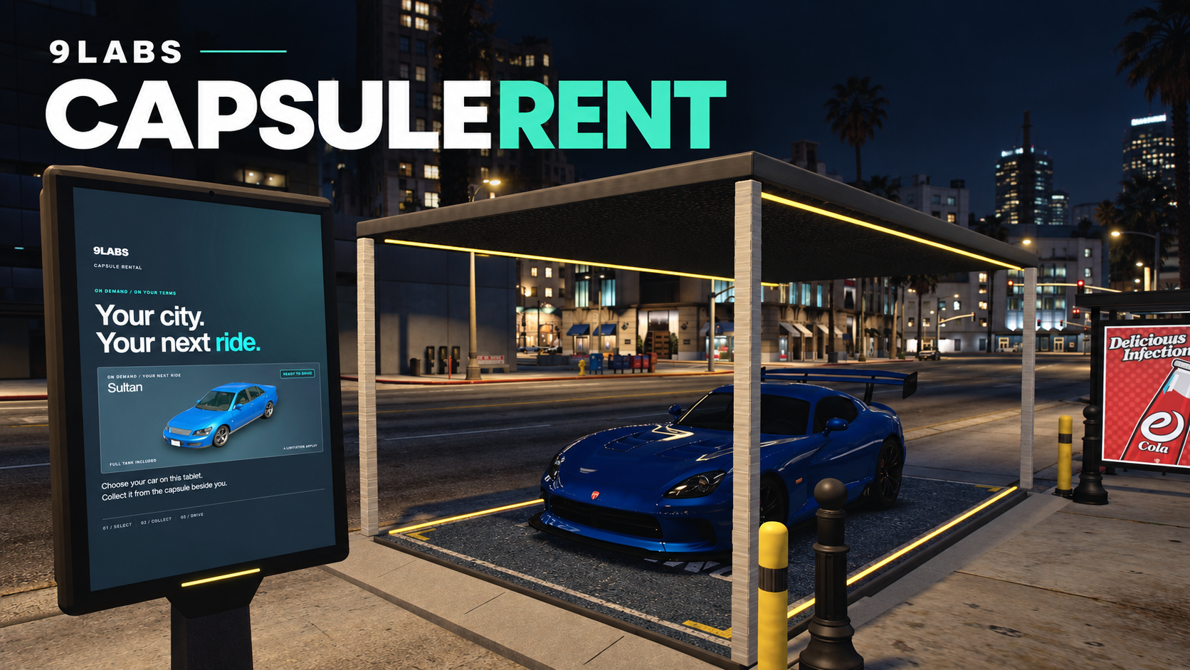 9LABS CAPSULE RENTAL