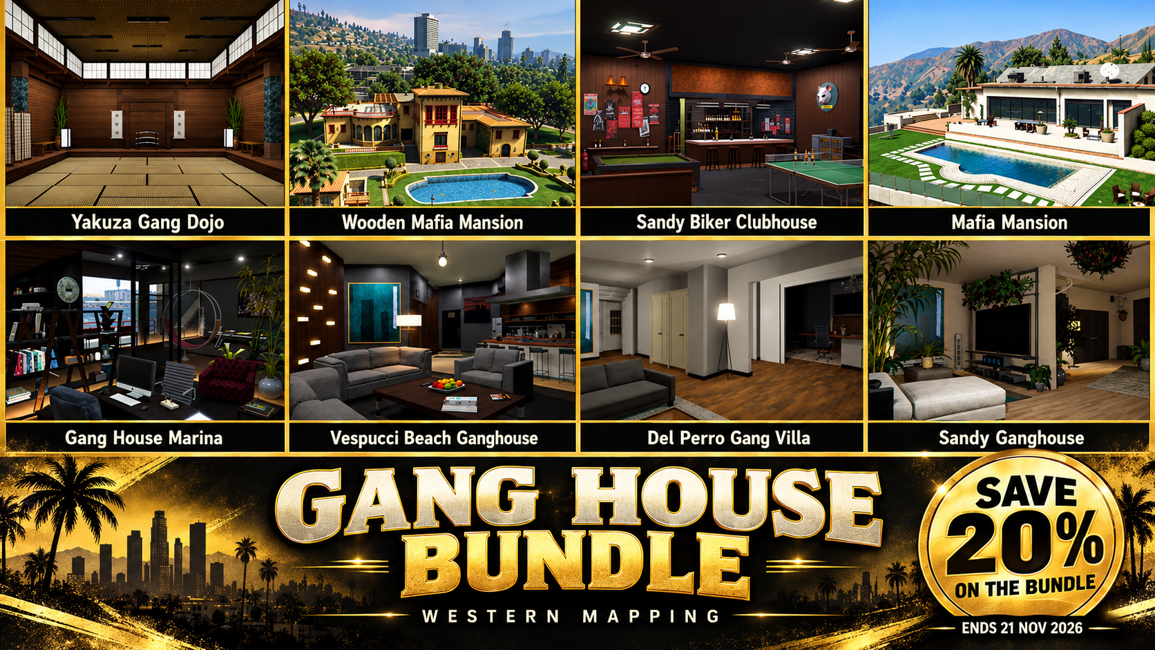 Gang House Deal : all included maps