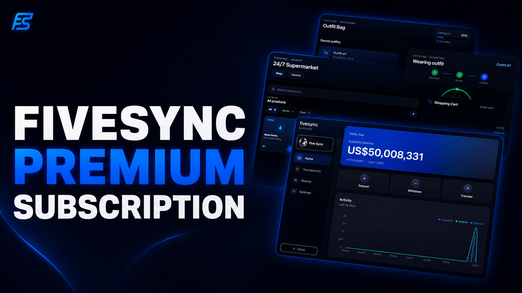 FiveSync Premium Subscription