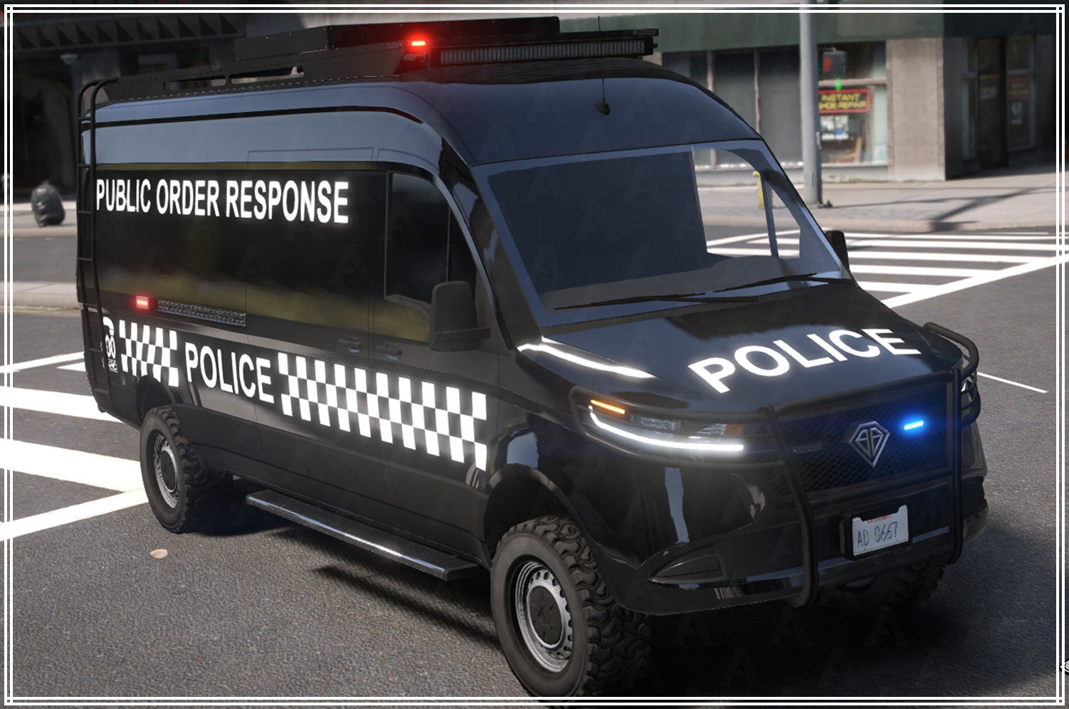Benefactor Jogger PORT Livery (VicPol-style)