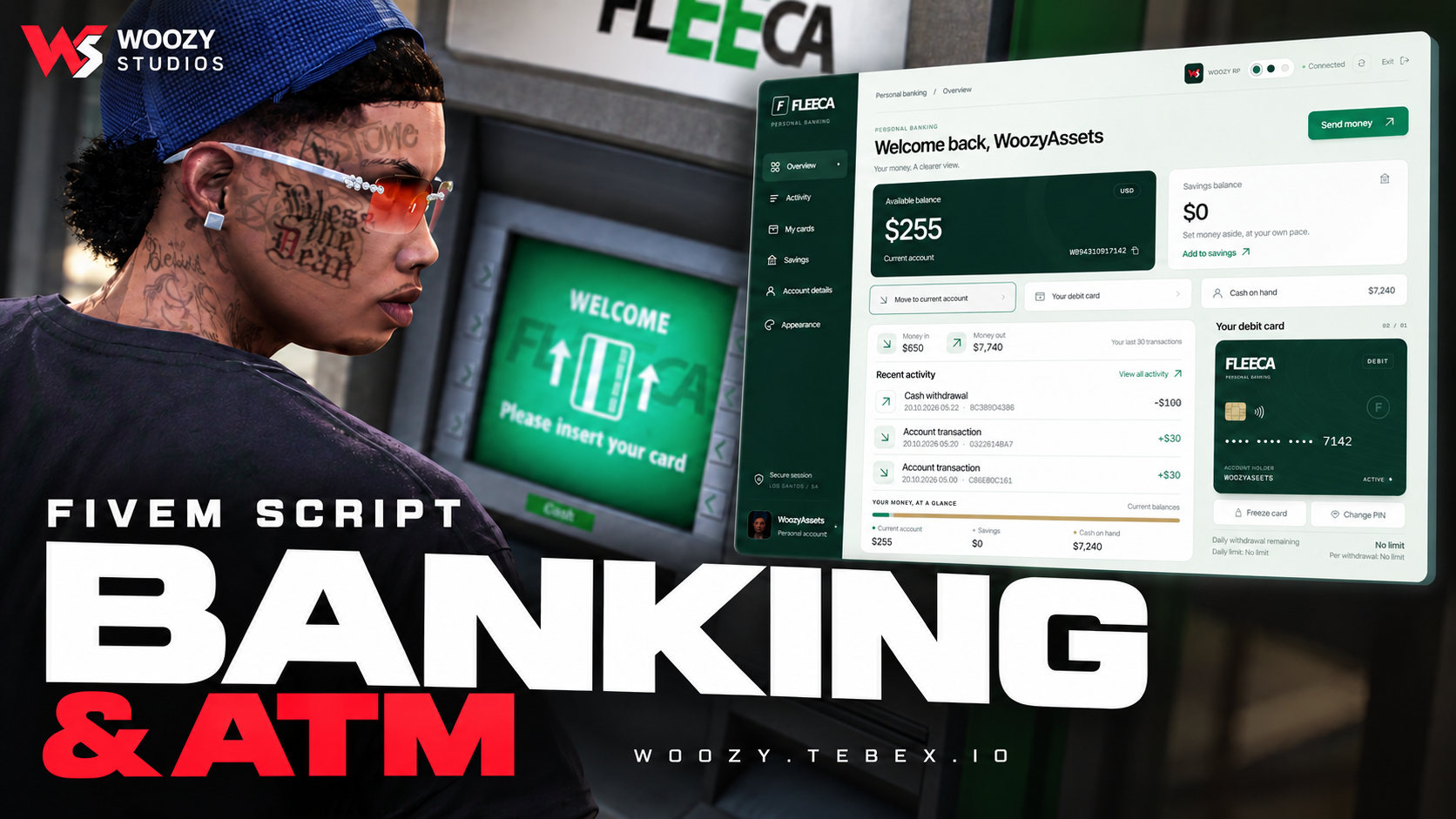 Woozy Banking — ATM & Banking System