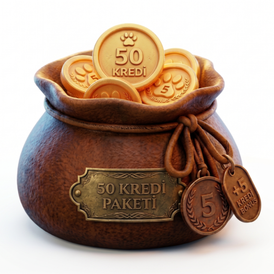 50 Kredi Paketi (+5 Bonus)