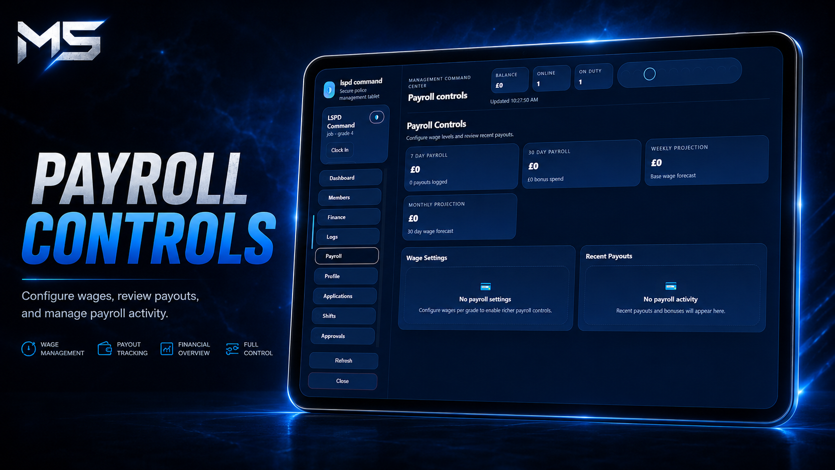 Magic Boss Menu – FiveM Business Management System