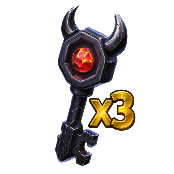 Demonic Crate Key x3
