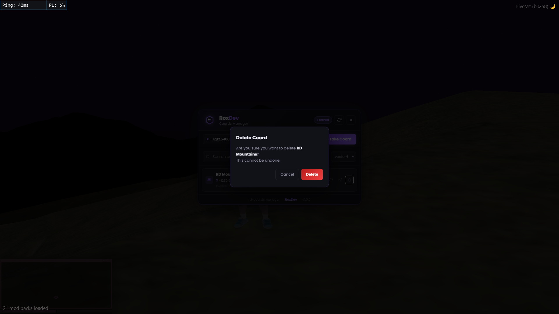RD Coords Manager (Escrowed)