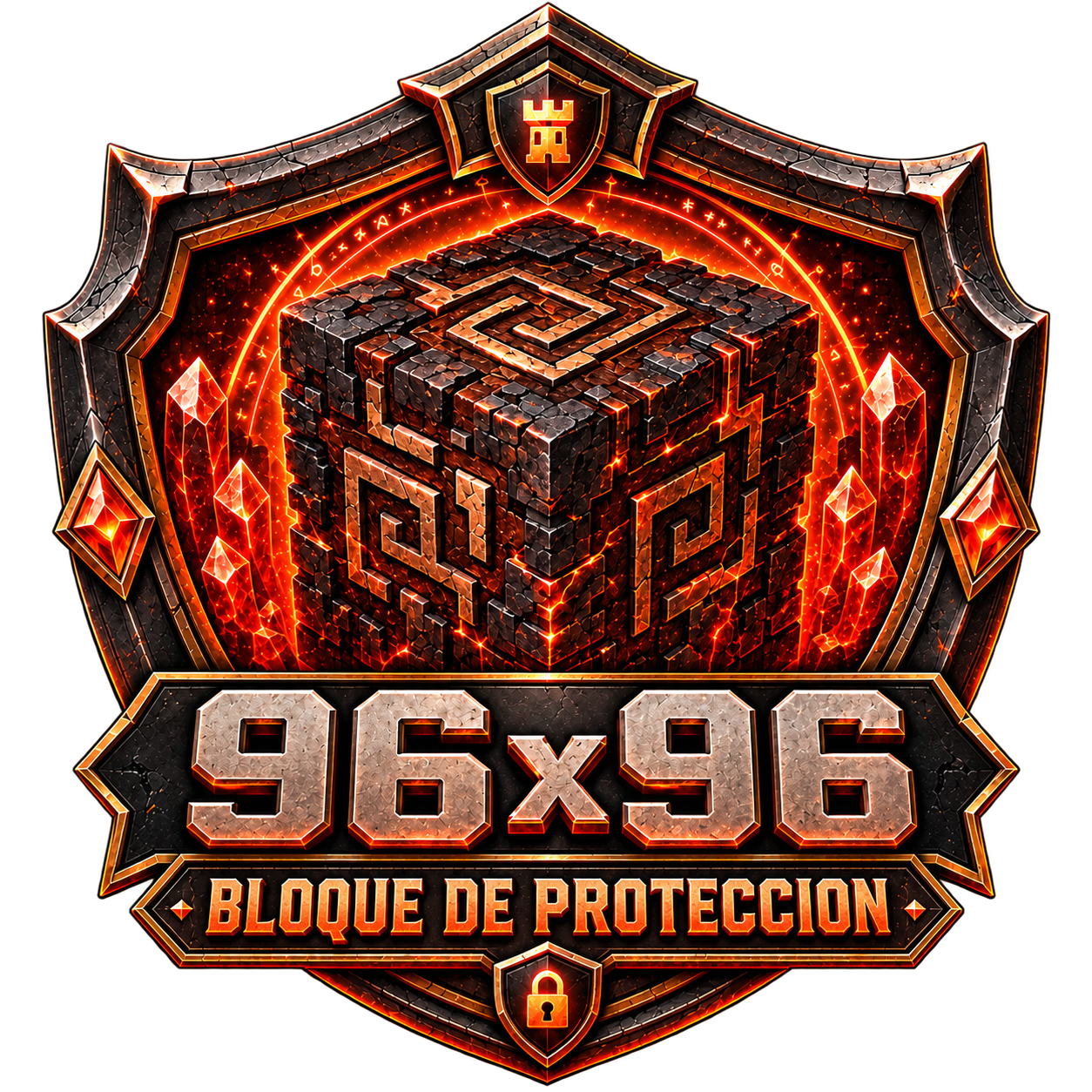 BLOQUE DE PROTECCION 96 X 96