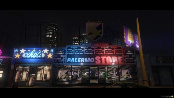 Negozio Shop Vestiti Palermo FC